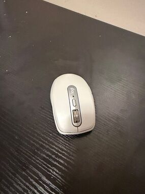 Logitech White Wireless Mouse with Scroll Wheel (FOR MACS)